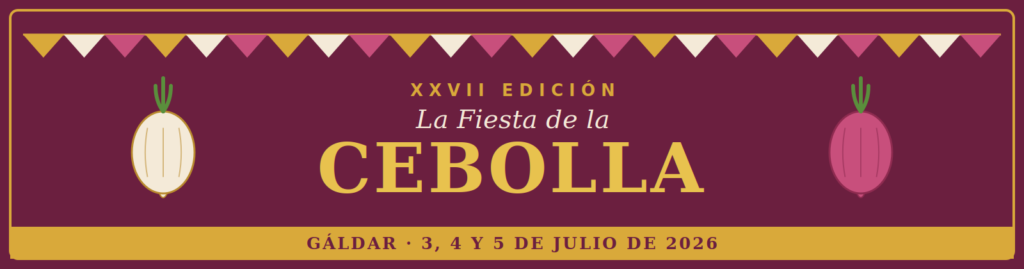 ¡Llega la Fiesta de la Cebolla y queremos vivirla contigo!