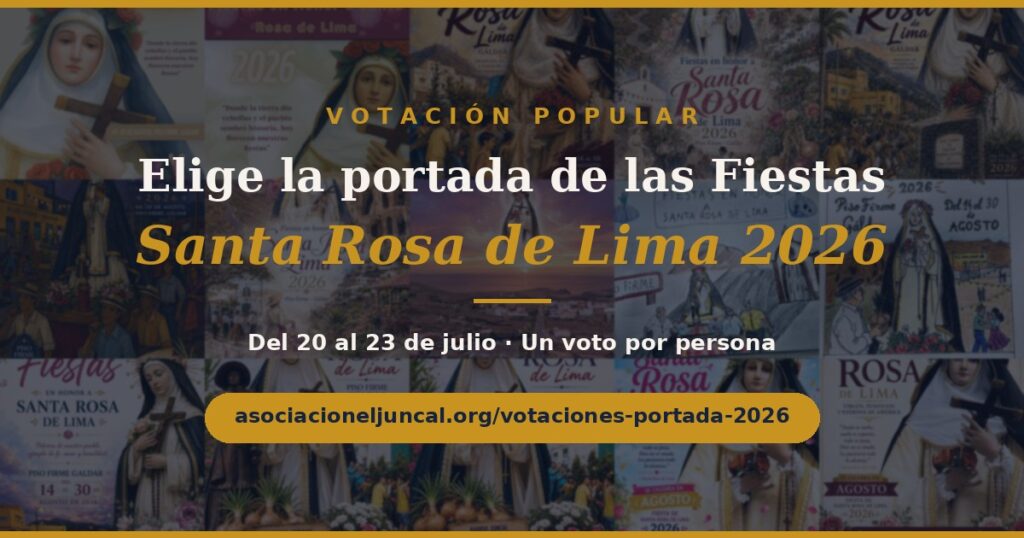 ¡Ya puedes votar la portada de las Fiestas de Santa Rosa de Lima 2026!