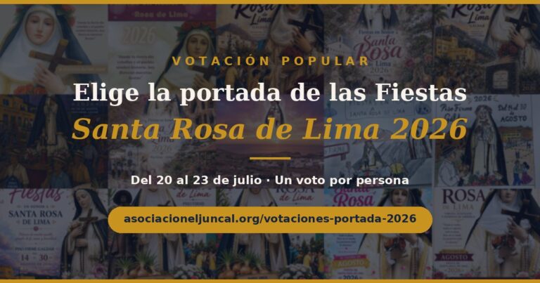 ¡Ya puedes votar la portada de las Fiestas de Santa Rosa de Lima 2026!