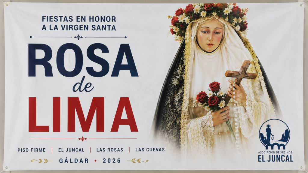 ¡Ya está aquí la bandera Oficial de la Fiesta!